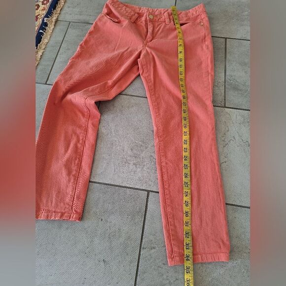 Tory Burch carrot color jeans size 30 - Picture 7 of 8